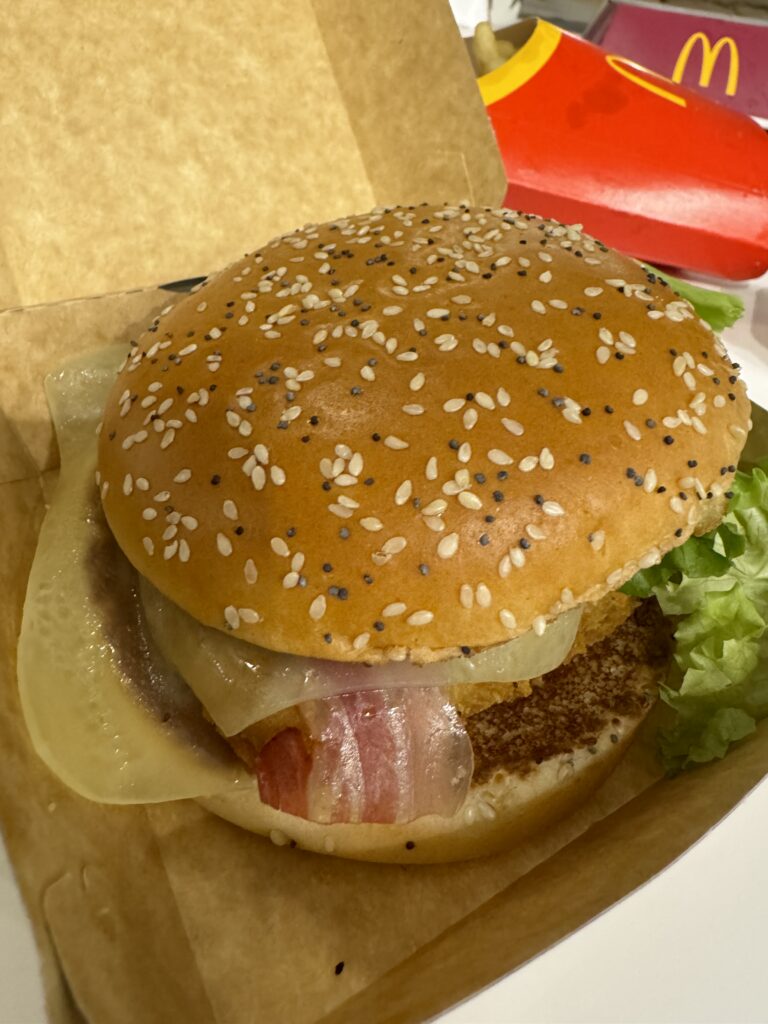 マックのチキンサンド