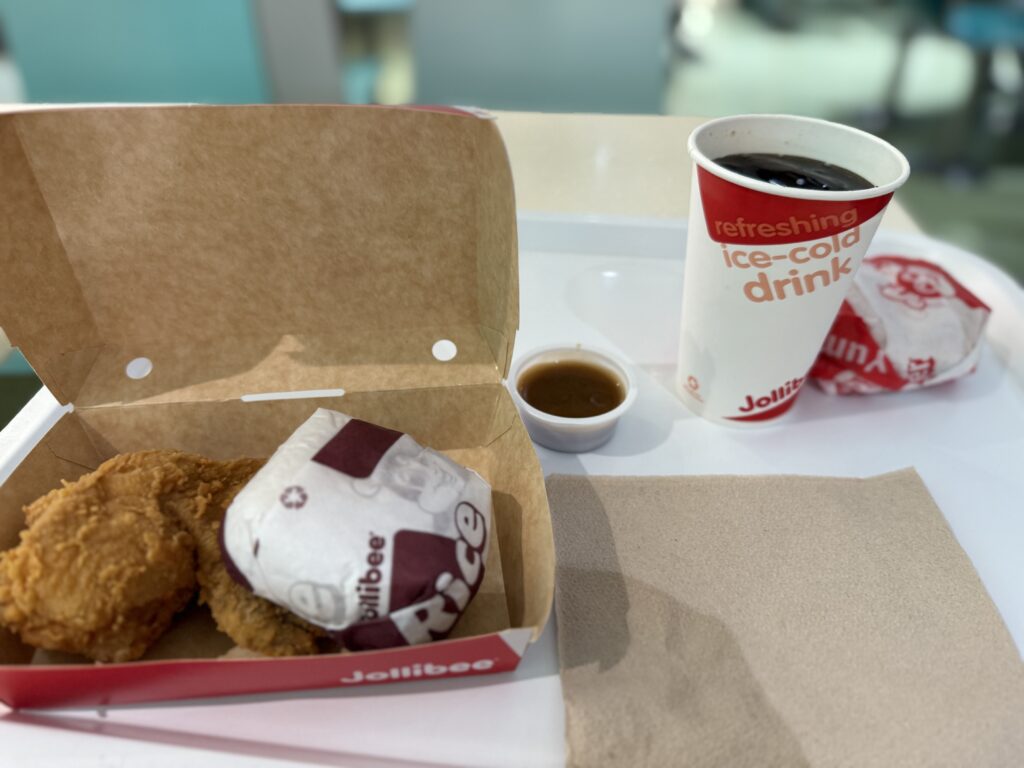 フライドチキン1ピースのセット